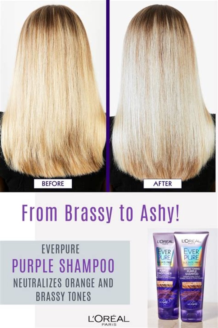 Should natural blondes use purple shampoo?