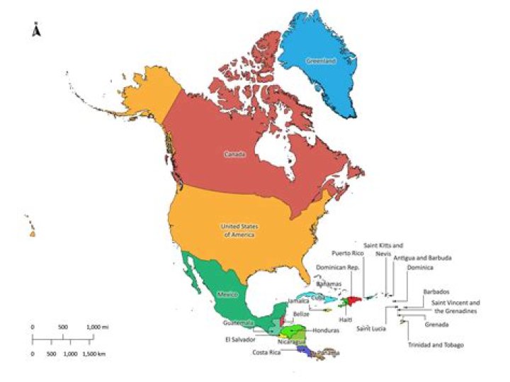 Should north america be capitalized?