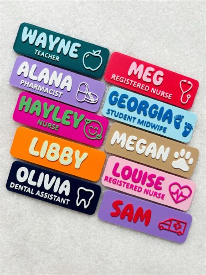 Should nurses wear name badges?