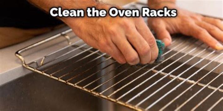 Should oven racks be removed for self cleaning?