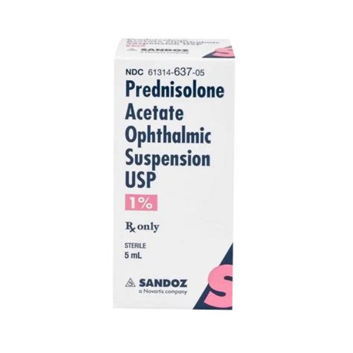 Should prednisolone eye drops be refrigerated?
