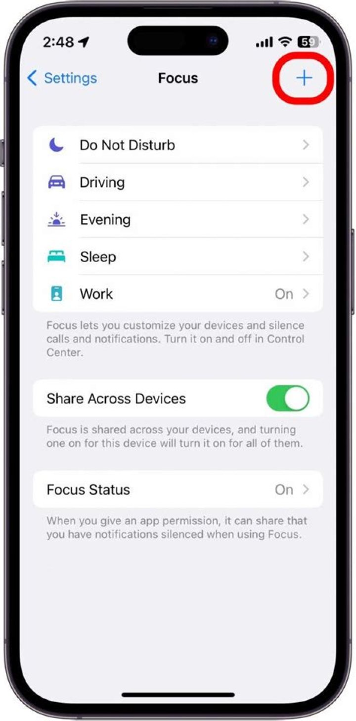 Should push be on or off on iphone?