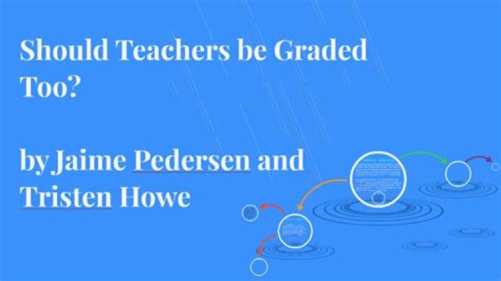 Should teachers be graded?