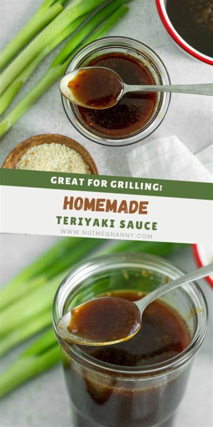 Should teriyaki sauce be thick?