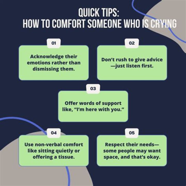 Should therapists comfort crying clients?