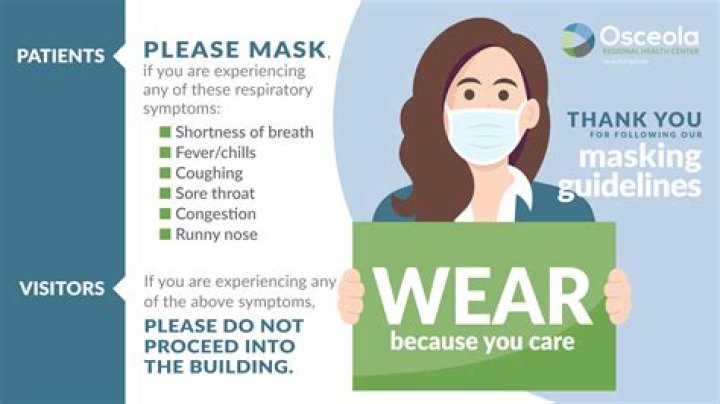 Should visitors wear a mask in my house?