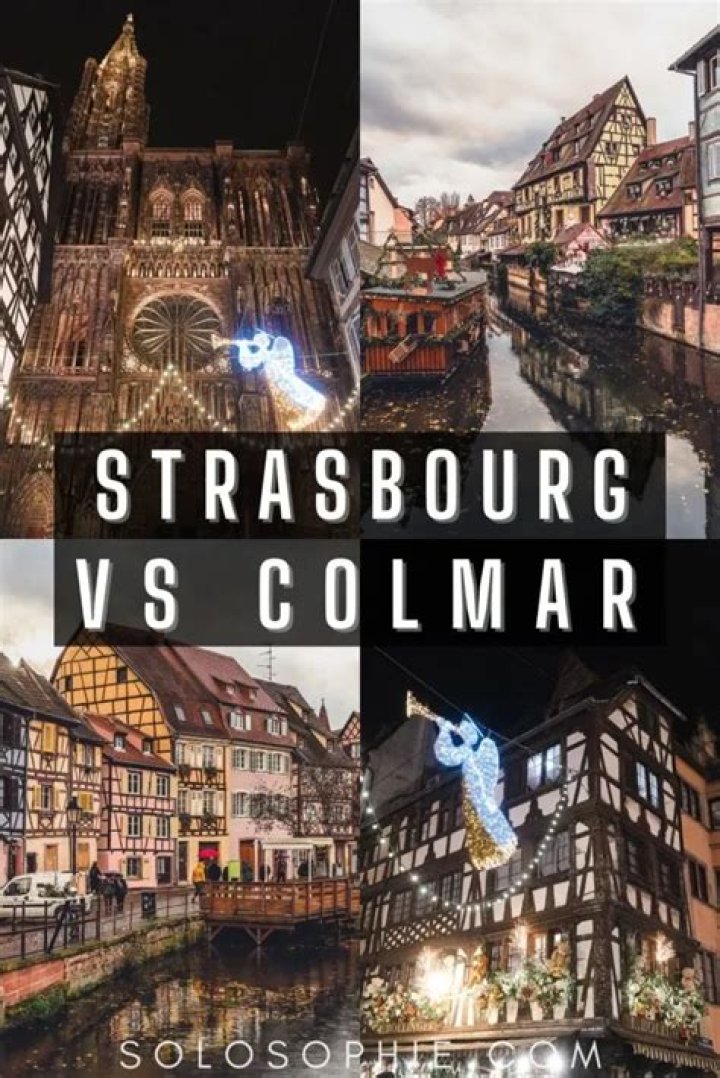 Should we stay in colmar or strasbourg?