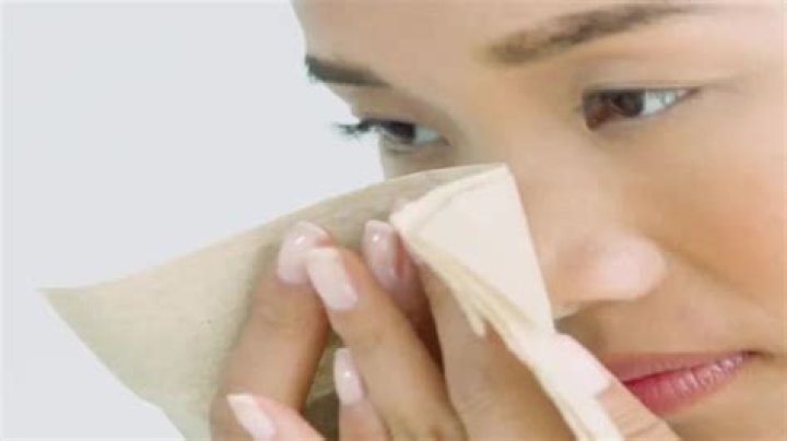 Should you use blotting paper?