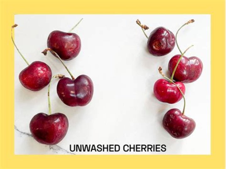 Should you wash cherries before putting?
