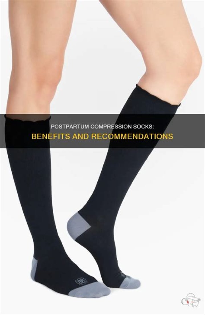 Should you wear compression socks postpartum?