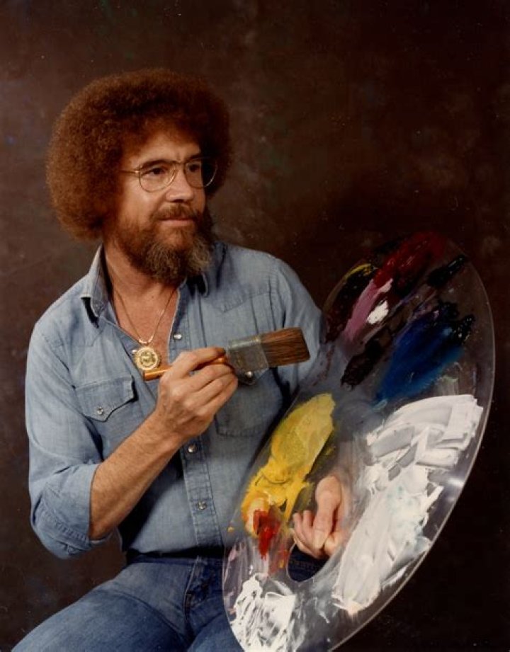 Was bob ross self taught?