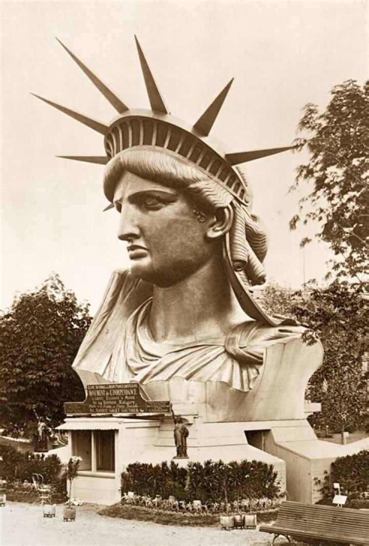 Was copper the statue of liberty?