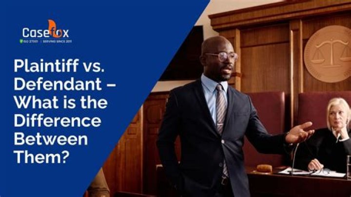 Was does plaintiff mean?