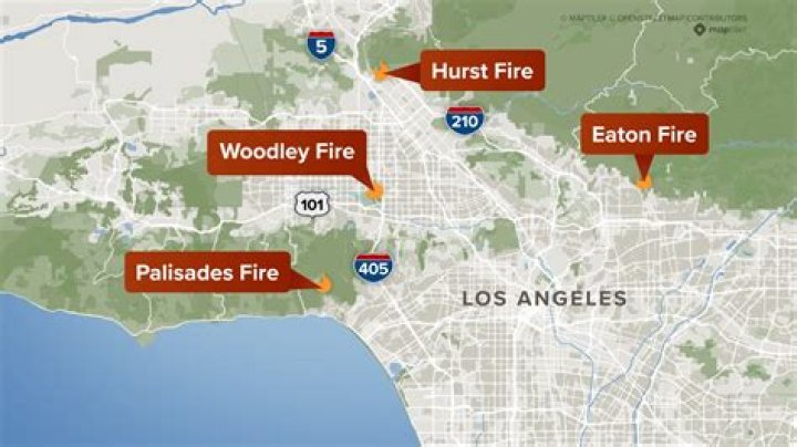 Was healdsburg affected by fire?