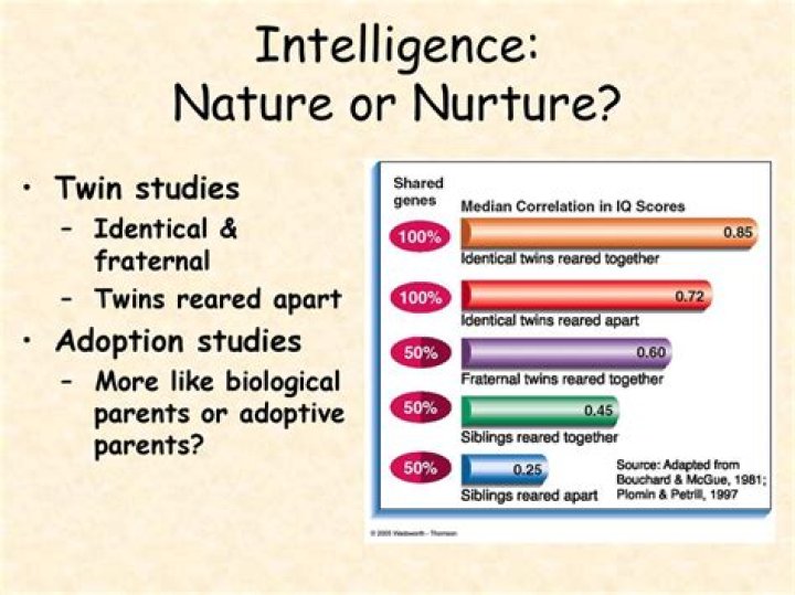 Was intelligence nature or nurture?