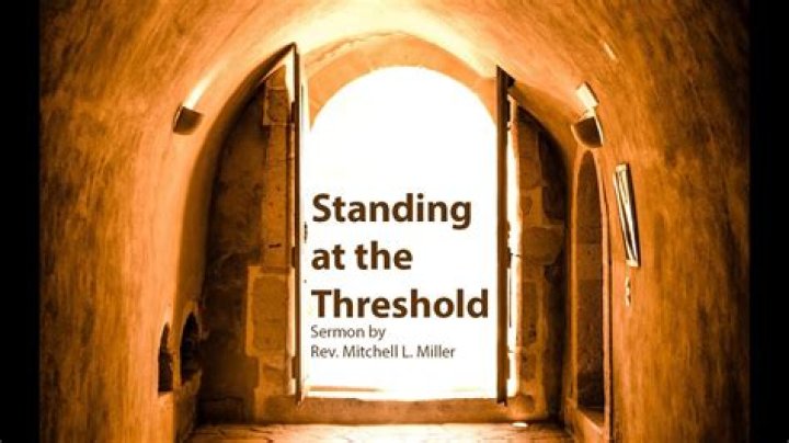 Was on the threshold of meaning?