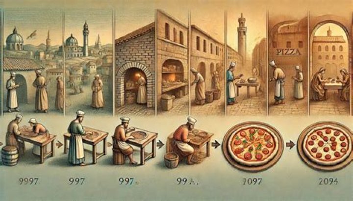 Was pizza invented in italy?