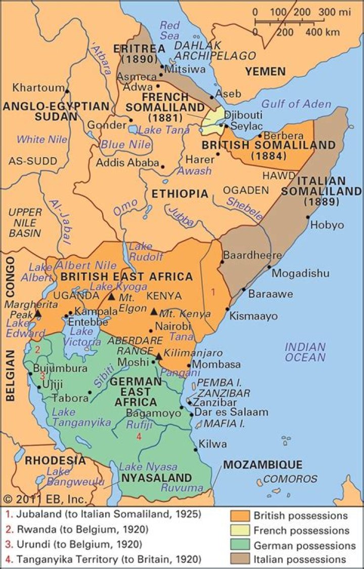 Was tanzania a british colony?