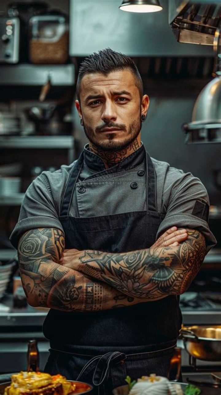 Was tattooed chef on shark tank?