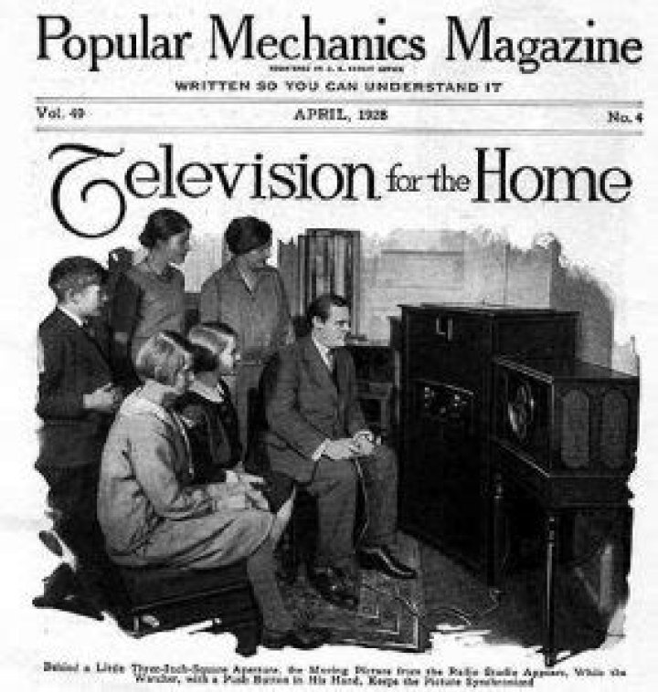 Was television popular in the 1920s?