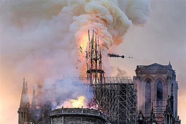 Was the fire at notre dame arson?