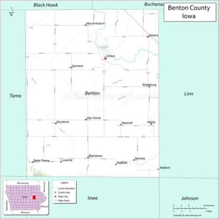 Were is benton county?
