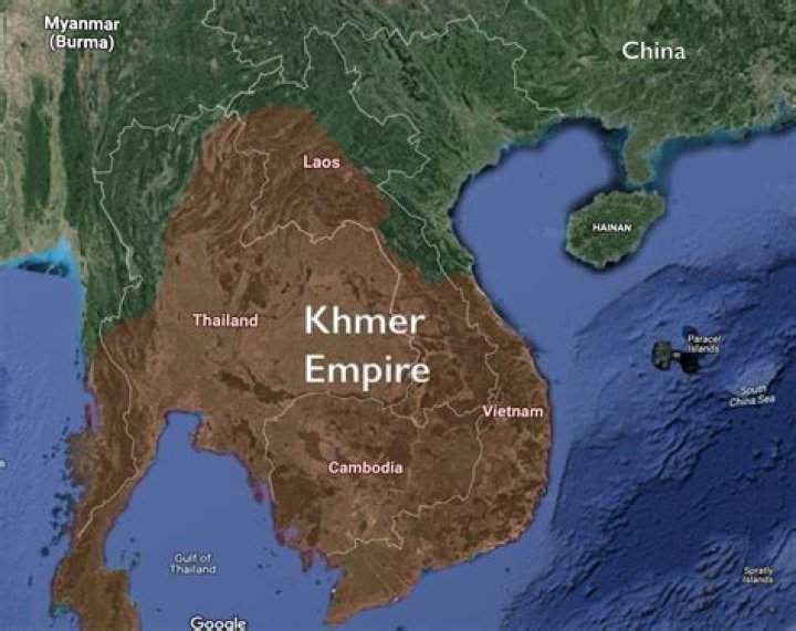 Were is khmer located?