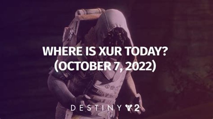 Were is xur destiny 1?