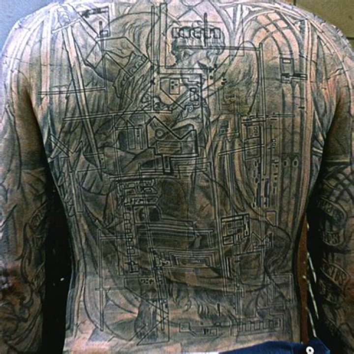 Were michael scofield tattoos real?
