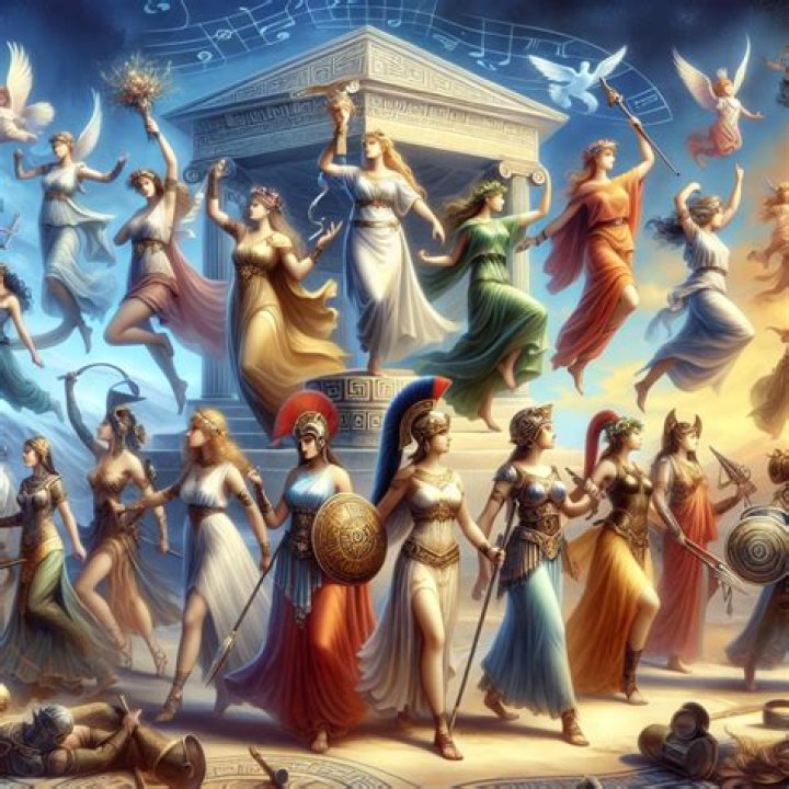 Were the muses goddesses?