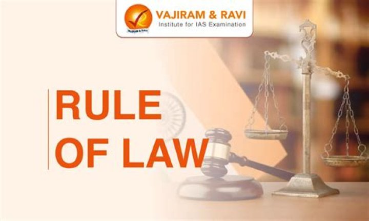 Were the rule of law?