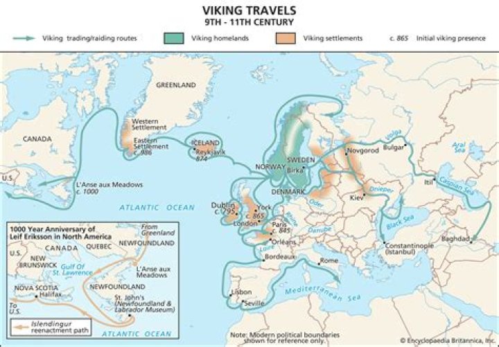 Were the vikings lived?