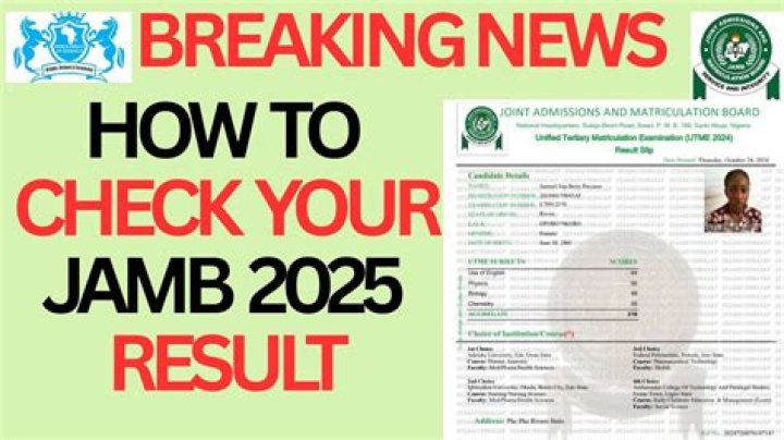 Were to check jamb result?