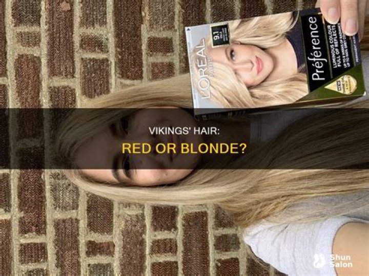 Were vikings red haired?