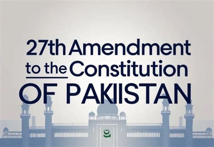 What amended the constitution of pakistan?