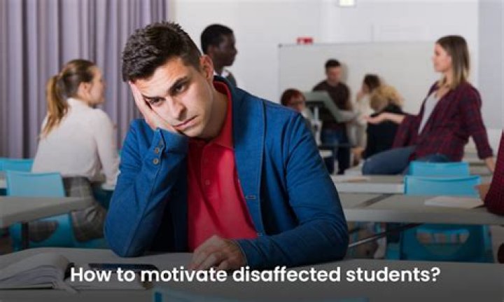What are disaffected students?