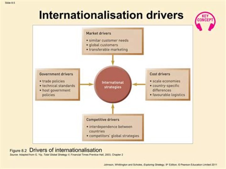 What are internationalisation drivers?