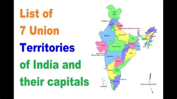 What are the 7 union territories of india?
