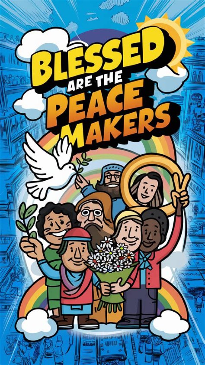 What blessed are the peacemakers?