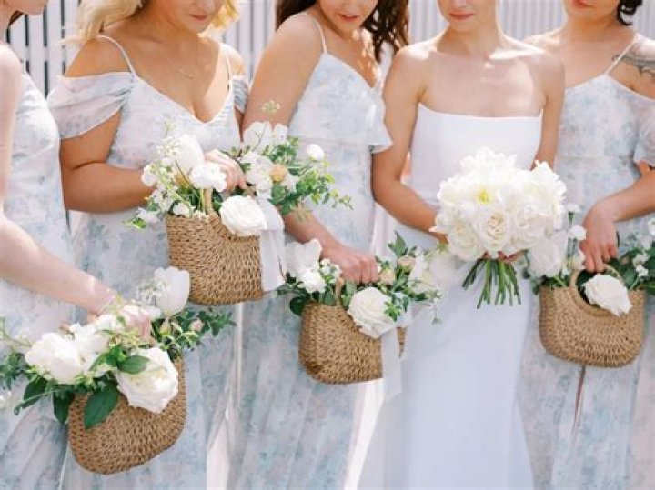 What bridesmaids can hold instead of flowers?