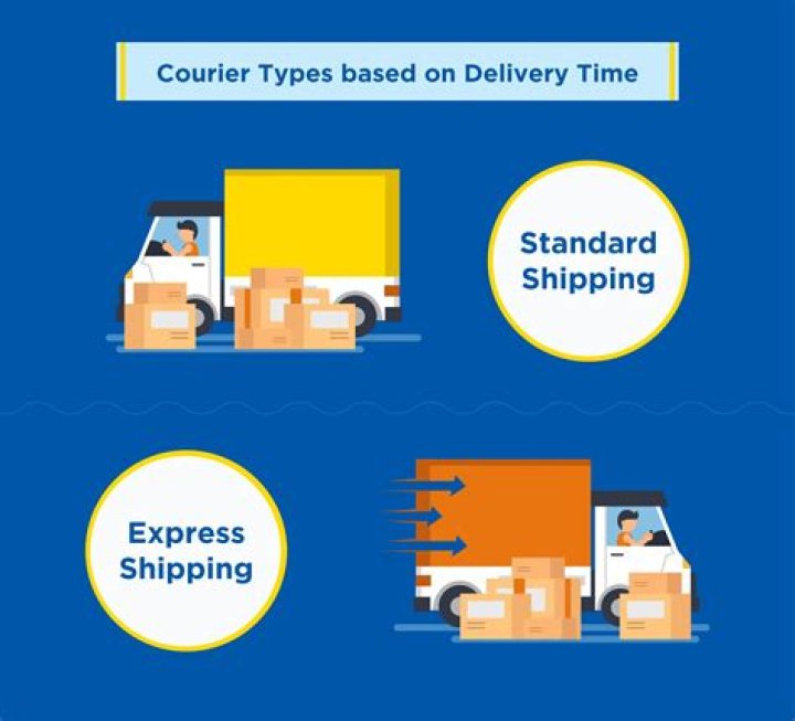 What courier does amazon use?