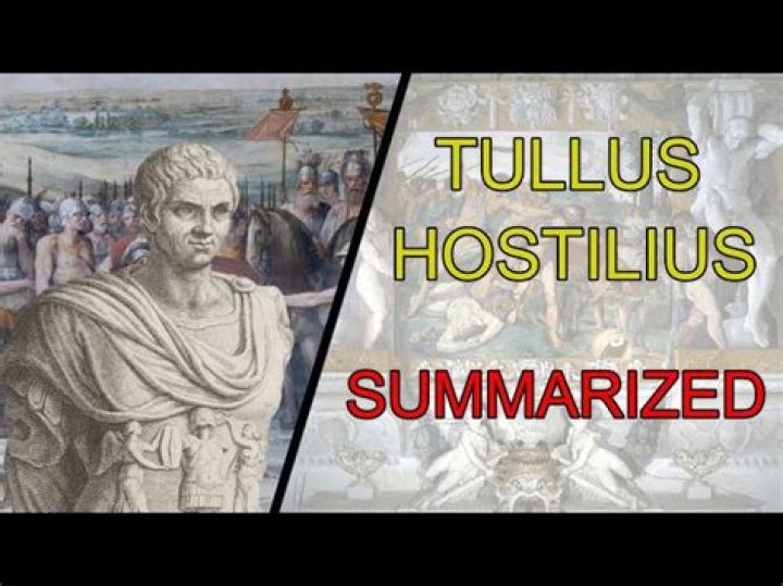 What did tullus hostilius accomplish?