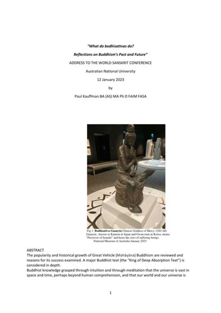 What do bodhisattvas do?