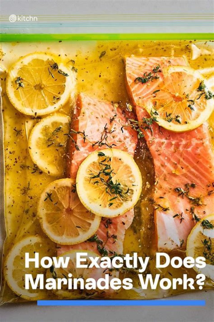 What do marinades cause?