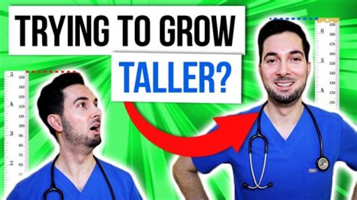 What do you do to get taller?