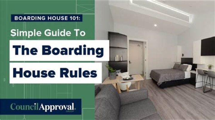 What does a boarding house do?