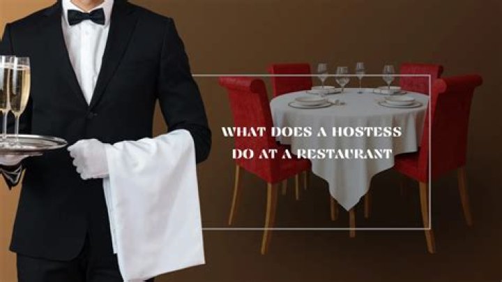 What does a greeter do at a restaurant?