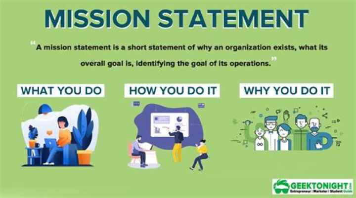 What does a mission?