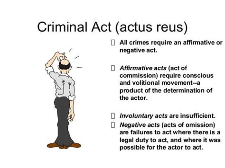 What does actus reus mean?