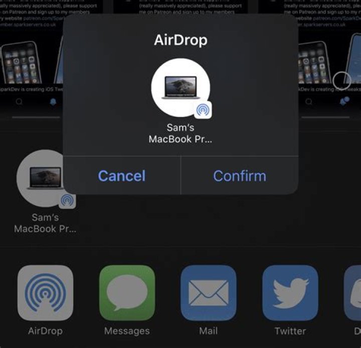 What does airdrop mean?